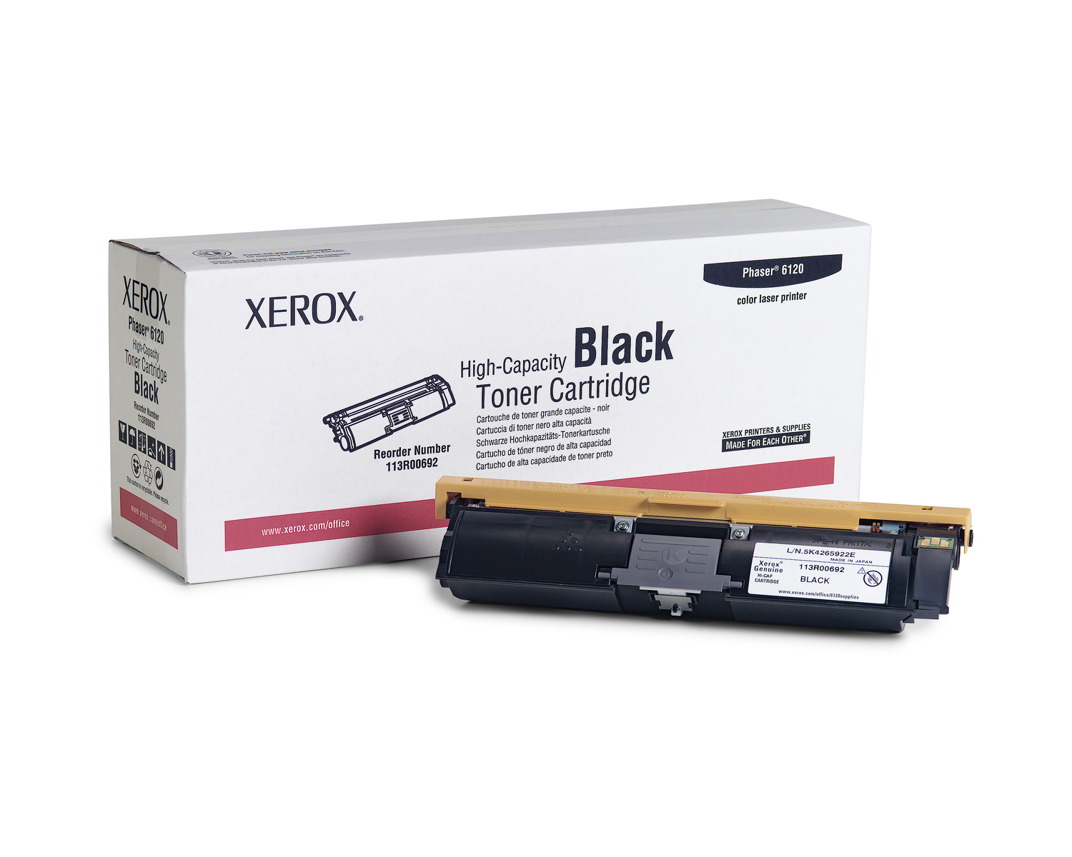 XEROX svart toner 4.500 sidor