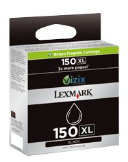 Bläckpatron Lexmark 150XL 750 sidor original svart