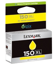 Bläckpatron Lexmark 150Xl 700 sidor original gul