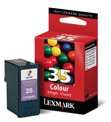 LEXMARK 35XL 3-color bläckpatron