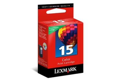 LEXMARK No 15  3-color bläckpatron