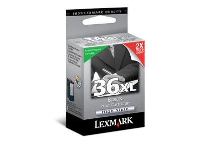 Lexmark bläckpatron 36XL original svart 500 sidor