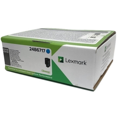 Lexmark toner 24B6717 original cyan 13 000