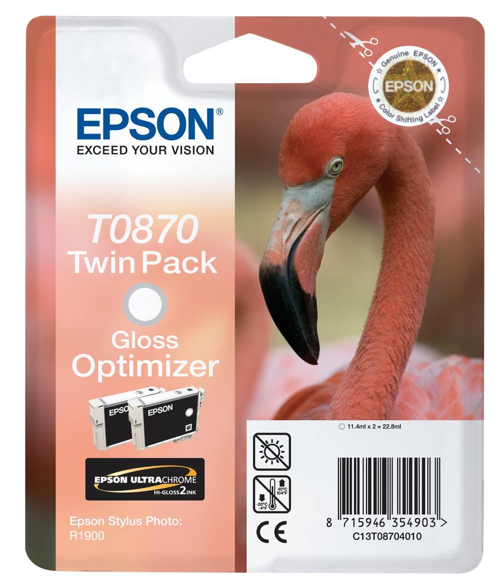 EPSON Twin Pack Gloss Optimizer bläckpatron