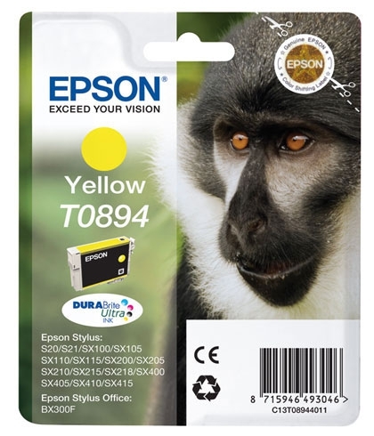 EPSON gul bläckpatron 3,5 ml