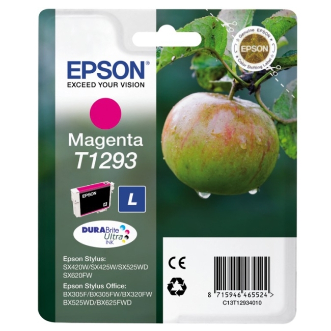 EPSON magenta bläckpatron T1293 / Äpple 7 ml