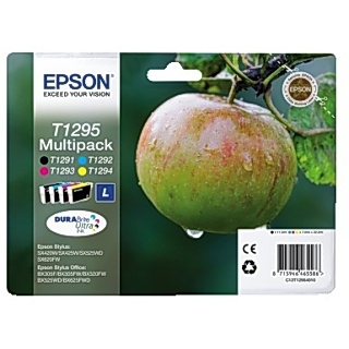 EPSON Multipack 4 färger i ett paket / Äpplen  T1295 32,2ml