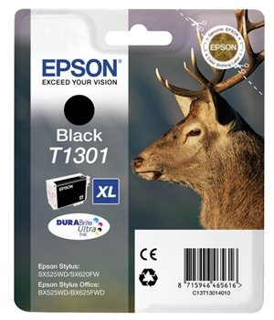 EPSON svart bläckpatron T1301 25,4ml