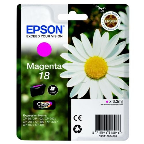 EPSON magenta bläckpatron 18 3,3ml