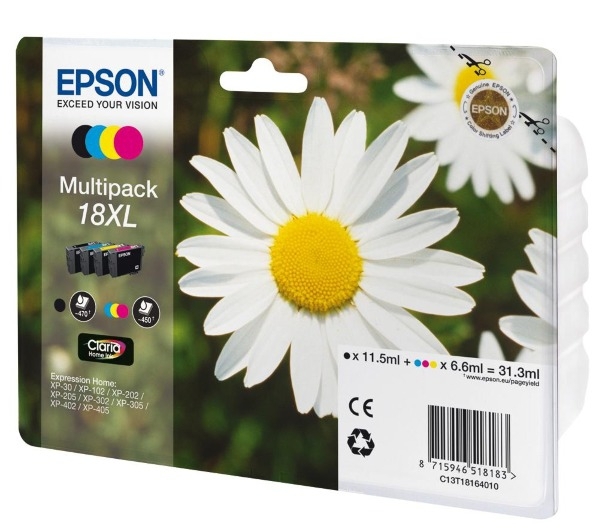 EPSON Multipack bläckpatroner 18XL