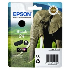 Bläckpatron Epson 24 5,1 ml original svart