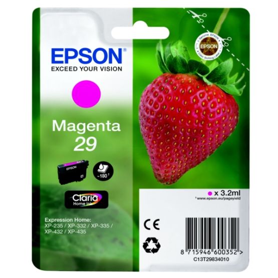 EPSON bläckpatron 29 original magenta 3.2 ml