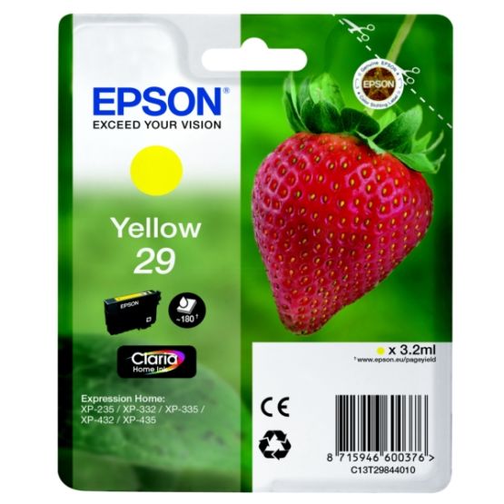 EPSON bläckpatron 29 original gul 3.2 ml
