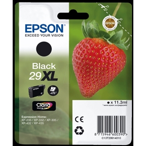 EPSON bläckpatron 29XL original svart 11.3 ml