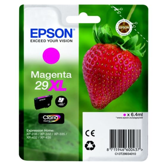 EPSON bläckpatron 29XL original magenta 6.4 ml