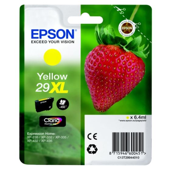 EPSON bläckpatron 29XL original gul 6.4 ml