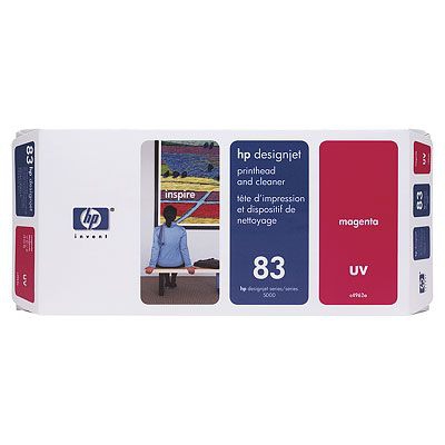 HP Magenta UV Printhead och Cleaner No. 83
