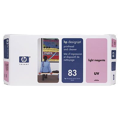 HP Light Magenta UV Printhead och Cleaner No. 83