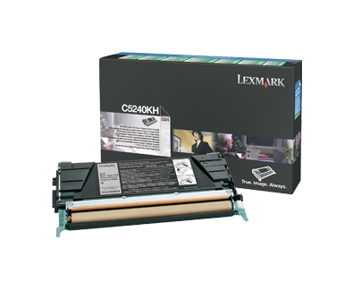 LEXMARK toner C5240KH original svart 8.000 sidor