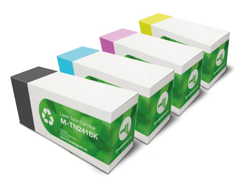 TN241 multipack - kompatibla toner med alla färger<br>Vid köp av värdepaket = FRI FRAKT!