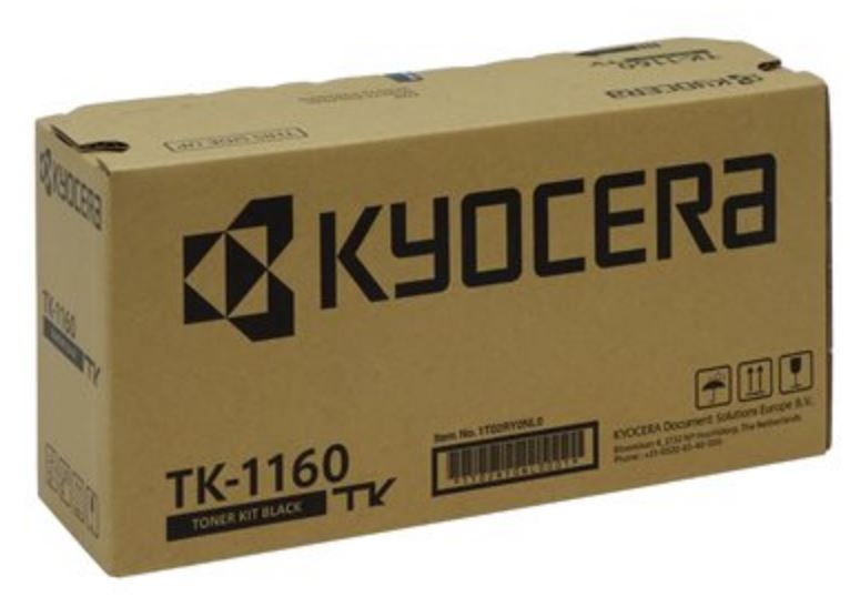 KYOCERA toner TK-1160 svart 7200 sidor
