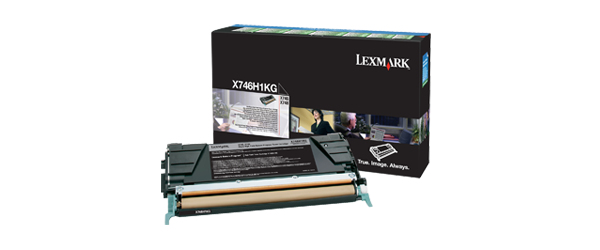 LEXMARK toner X746H1KG original svart 12,000 sidor